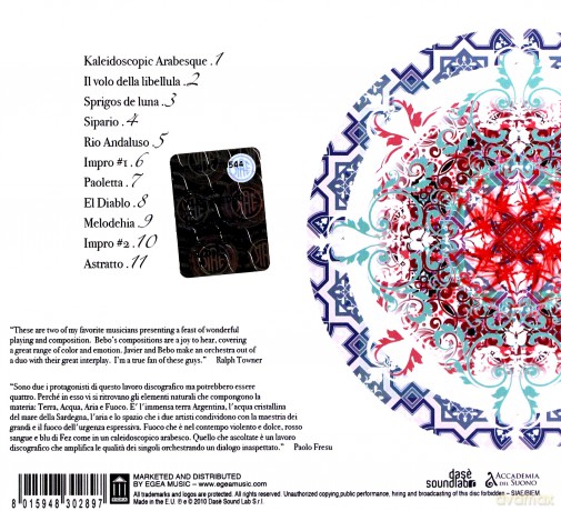 Girotto Javier Ferra Bebo: Kaleidoscopic Arabesque [CD]