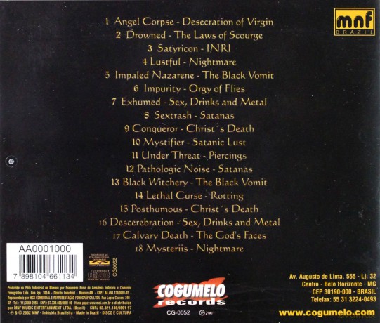 Tribute To Sarcofago [CD]