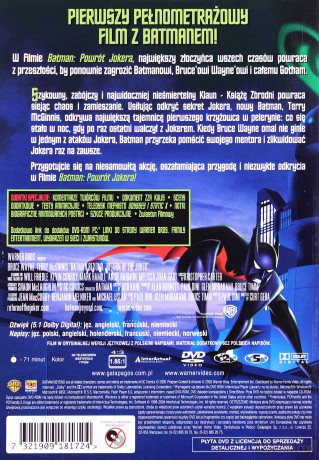 Batman. Powrót Jokera [DVD]