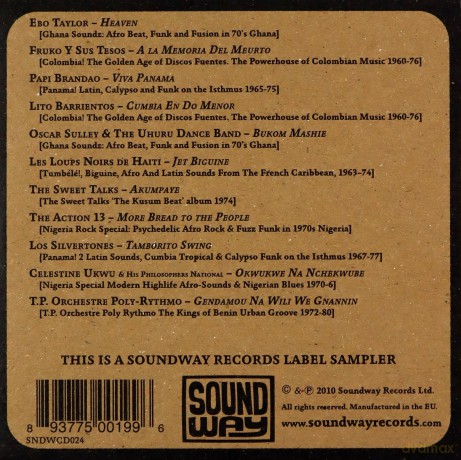 Afro Tropical Soundz Vol.I [CD]