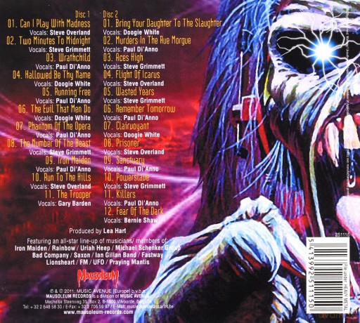 All-Star Tribute To Iron Maiden [2CD]