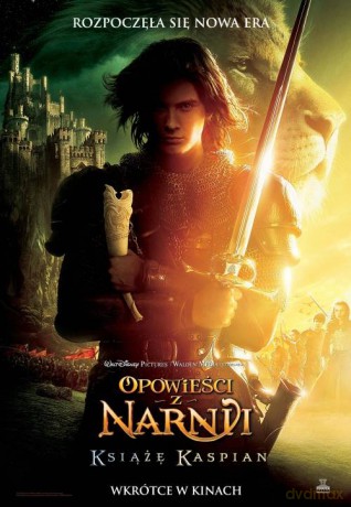 Opowieści z Narnii: Książę Kaspian (Disney) [DVD]