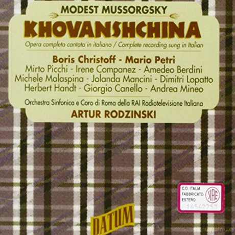 Boris Christoff: Kovancina [2CD]