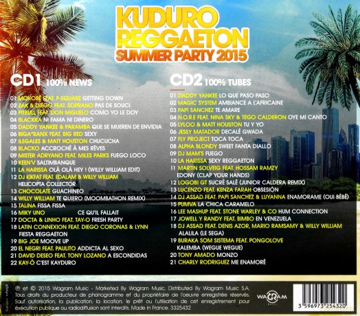 Kuduro Reggaeton Summer Party 2015 [2CD]
