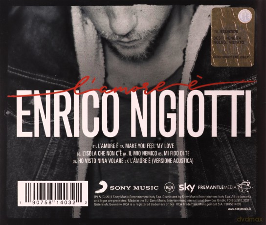 Enrico Nigiotti: L' Amore E' [CD]