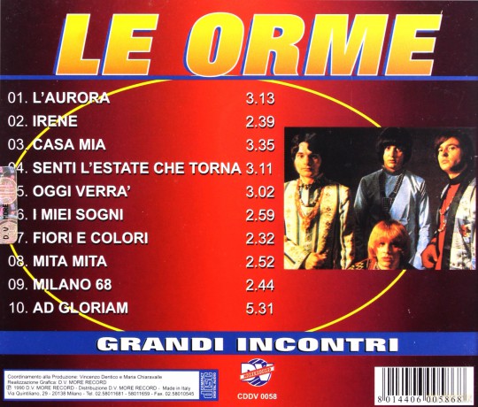 Le Orme: L' Aurora [CD]