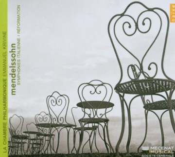 Felix Mendelssohn: La Chambre Philharmonique - Emmanuel Krivine [CD]