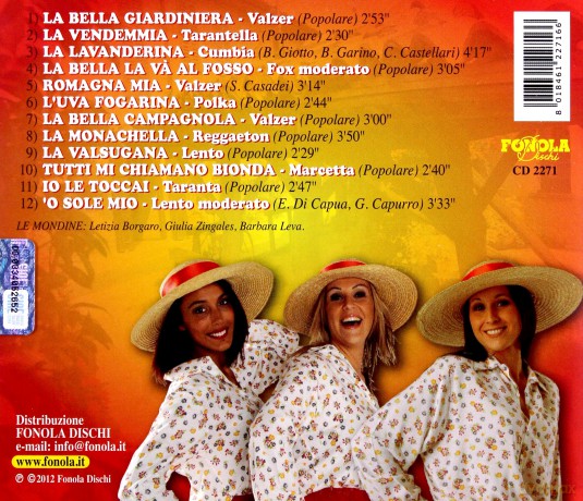 Le Mondine: La Lavanderina [CD]