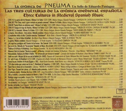 La Musica De Pneuma [CD]