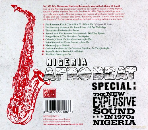 Nigeria Afrobeat Special Vol.I [CD]