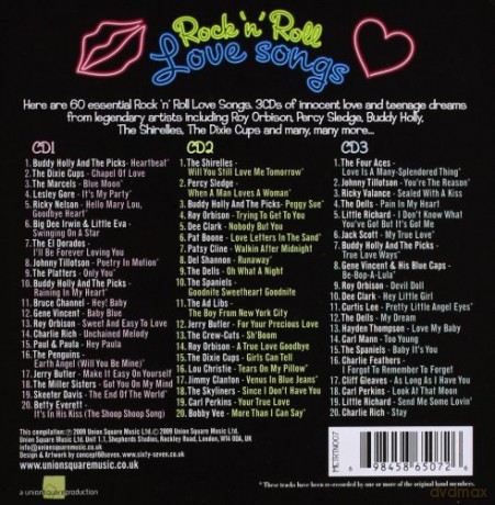 Rock N Roll Love Songs [3CD]