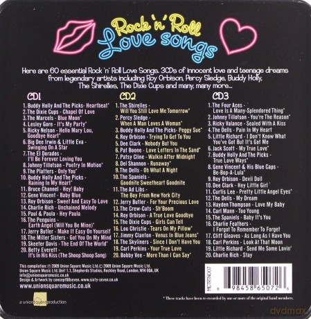 Rock N Roll Love Songs [3CD]