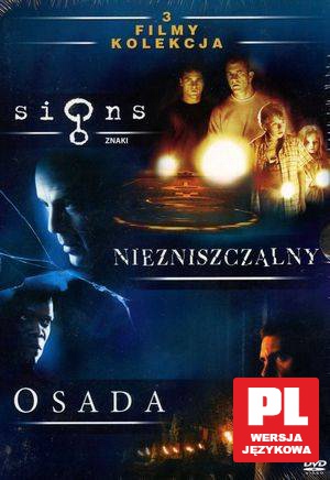 Kolekcja M. Nighta Shyamalana: Niezniszczalny / Znaki / Osada BOX [3DVD]
