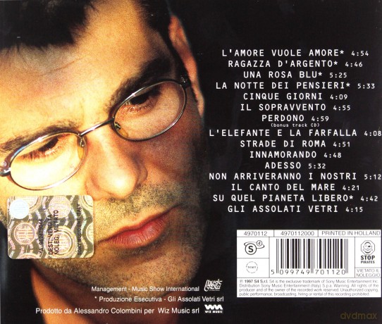 Michele Zarrillo: l'amore Vuole Amor [CD]