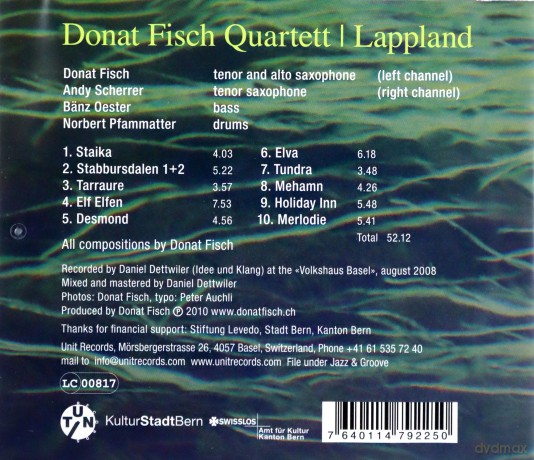 Donat Fisch Quartett: Lappland [CD]