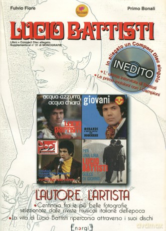 Lucio Battisti: L'Autore,L'Artista [KSIĄŻKA]+[CD]
