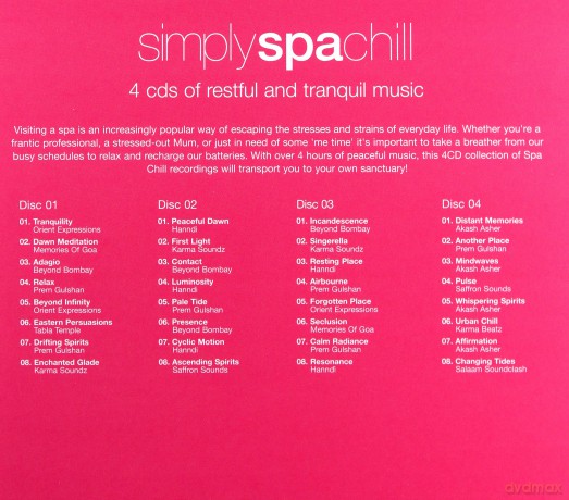 Simply Spa Chill [4CD]