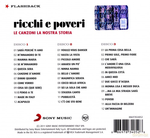 Ricchi E Poveri: Le Canzoni La Nostra Storia [3CD]
