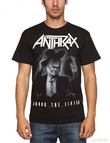Anthrax: Among The Living, Black (M) [T-SHIRT]