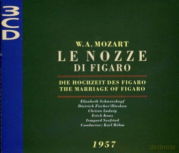 Wolfgang Amadeus Mozart: Le Nozze Di Figaro [3CD]