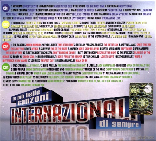 Le Piu' Belle Canzoni Italiane Di Sempre [4CD]
