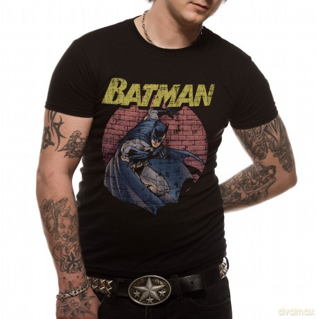 Batman: Wall Spotlight, Black (L) [T-SHIRT]