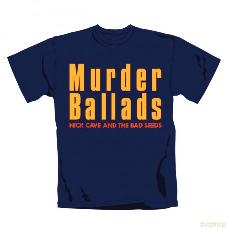 Nick Cave: Ballads, Navy (M) [T-SHIRT]