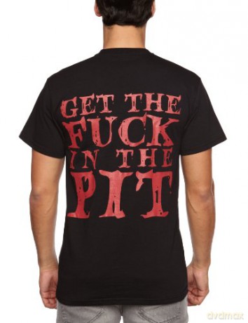 Devildriver: Anarchy Boot, Black (L) [T-SHIRT]