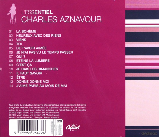Charles Aznavour: l'essentiel [CD]