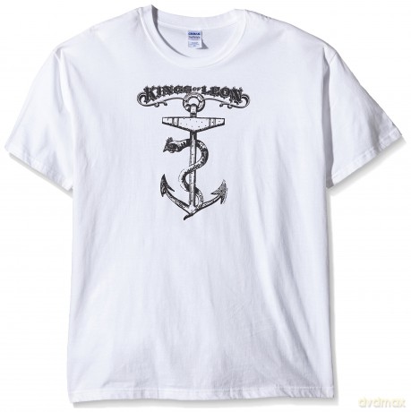Kings Of Leon: Anchor, White (XL) [T-SHIRT]