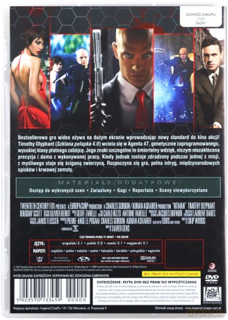 Hitman wersja nieocenzurowana [DVD]