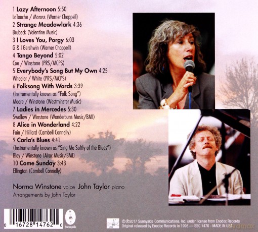 Norma Winstone: Like Song Like Weather [CD]