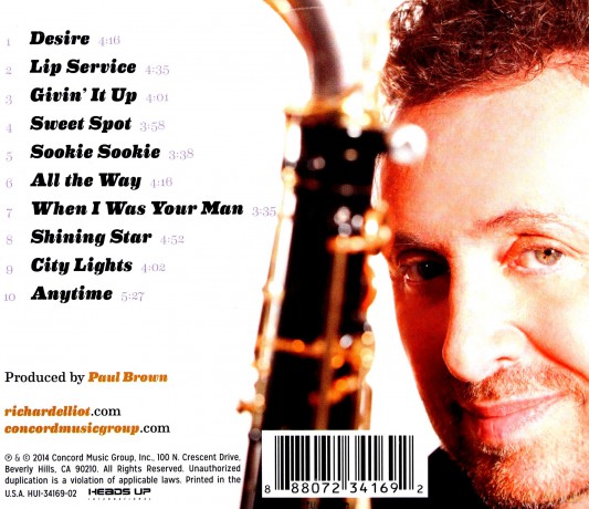 Richard Elliot: Lip Service [CD]