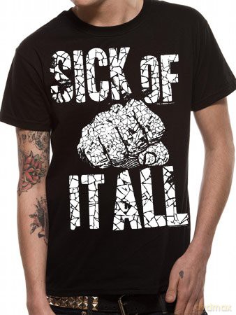 Sick Of It All: 1986, Black (M) [T-SHIRT]