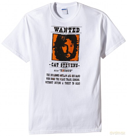 Cat Stevens: Wanted, White (M) [T-SHIRT]