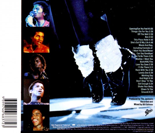 The Jacksons: Live [CD]