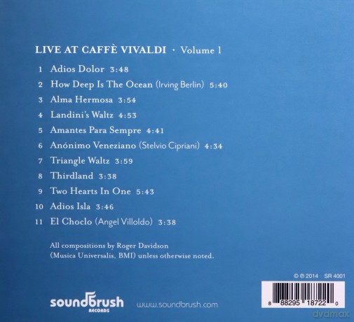 Roger Davidson: Live at Caffe Vivaldi [CD]