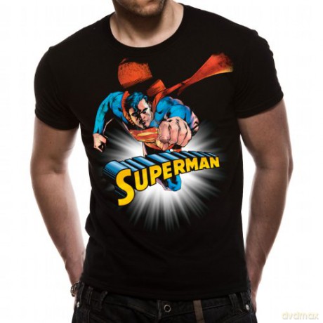Superman: Solar Burn, Black (M) [T-SHIRT]