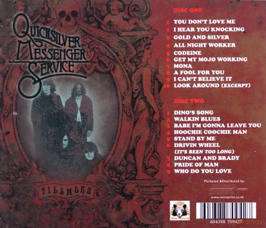 Quicksilver Messenger Service: Live At Fillmore 4 Feb 67 [CD]