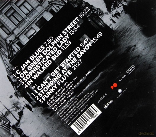 Johnny Griffin: Live At Onkel Po's Carnegie Hall Hamburg 1975 [2xWinyl]