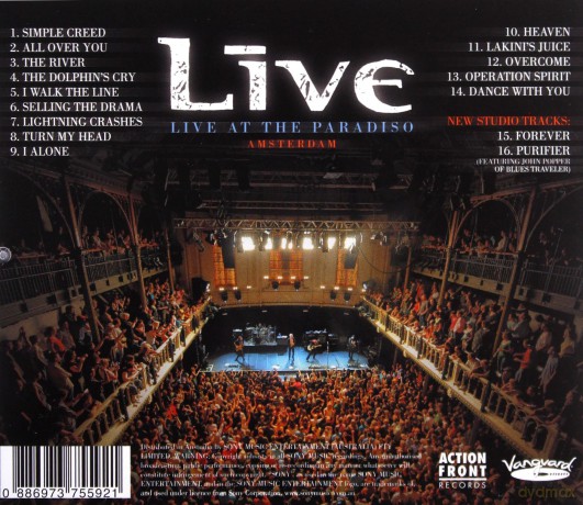 Live: Live at the Paradiso Amsterdam [CD]