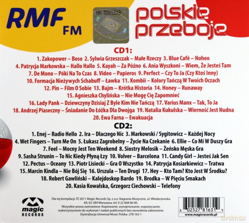 RMF FM Polskie Przeboje (digipack) [2CD]