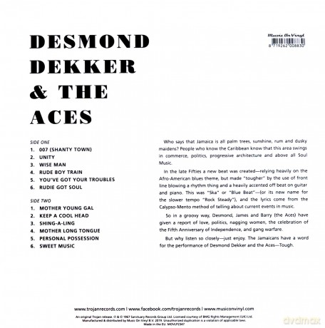 Desmond Dekker: 007'shanty Town (Limited Orange) [Winyl]