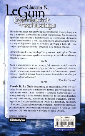 Czarnoksiężnik z Archipelagu - Ursula K. Le Guin [KSIĄŻKA]