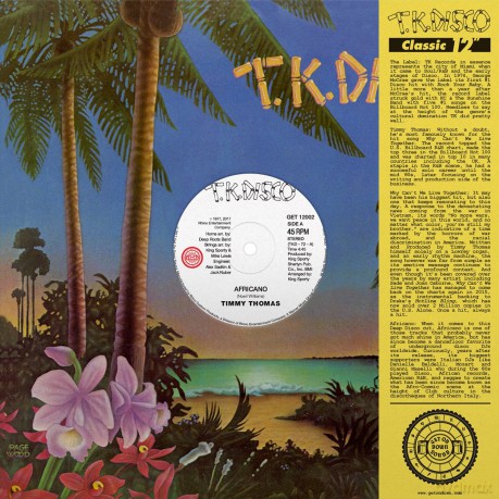 Timmy Thomas: Africano/Why Can't We Live Together [Winyl]