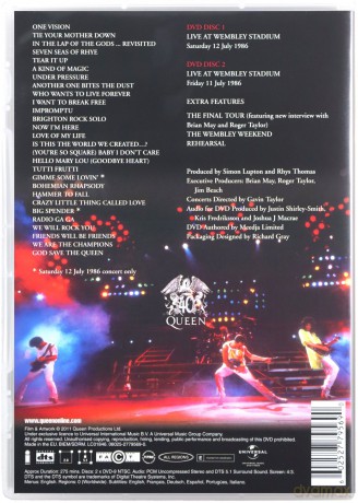 Queen: Live At Wembley Stadium [2DVD]