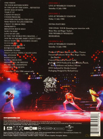 Queen: Live At Wembley Stadium (digipack) [2DVD]+[2CD]