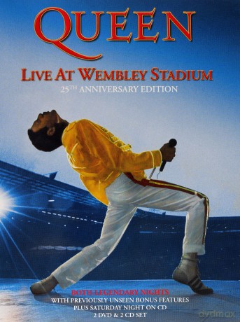Queen: Live At Wembley Stadium (digipack) [2DVD]+[2CD]