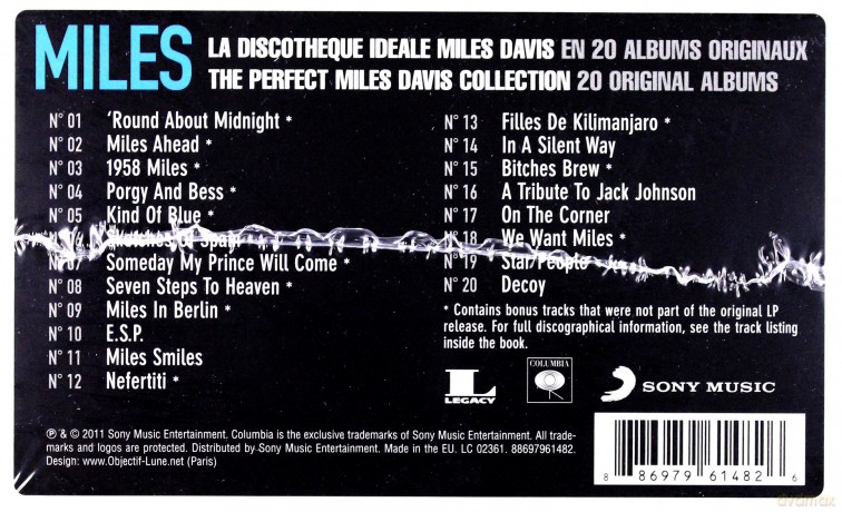 Miles Davis: The Perfect Miles Davis Collection [20CD]