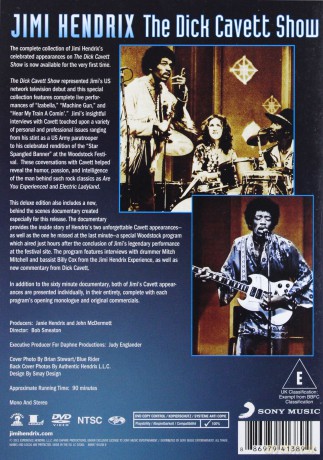 Jimi Hendrix: The Dick Cavett Show [DVD]